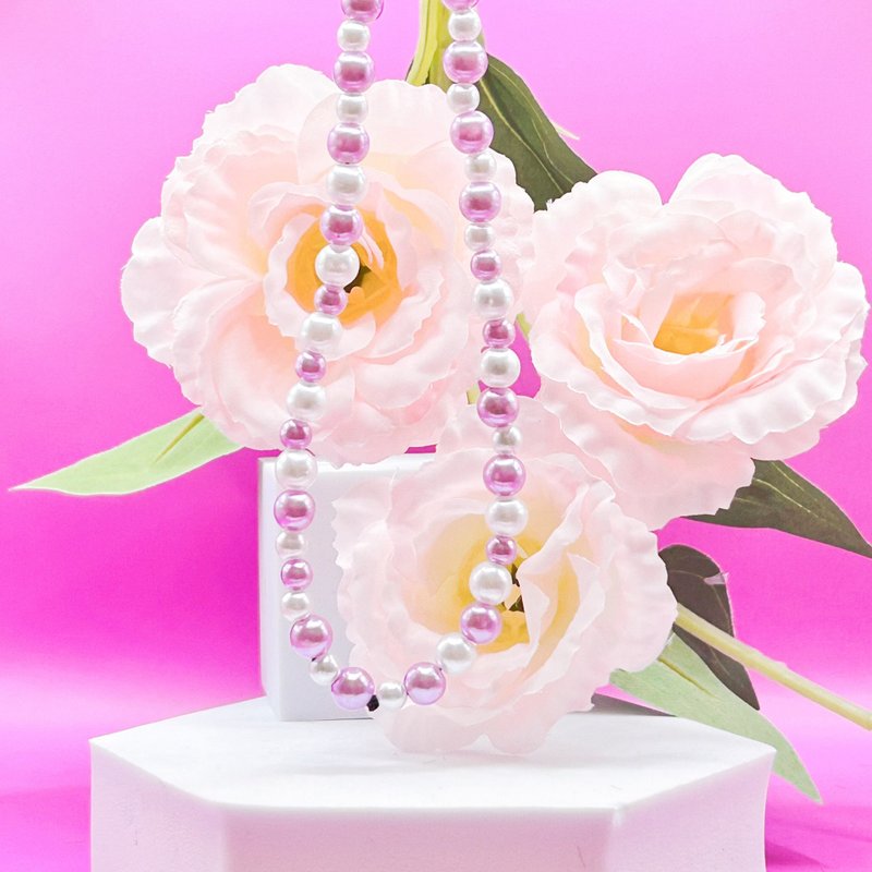 紫罗兰色系 花语 手机绳 - 挂绳/吊绳 - 塑料 