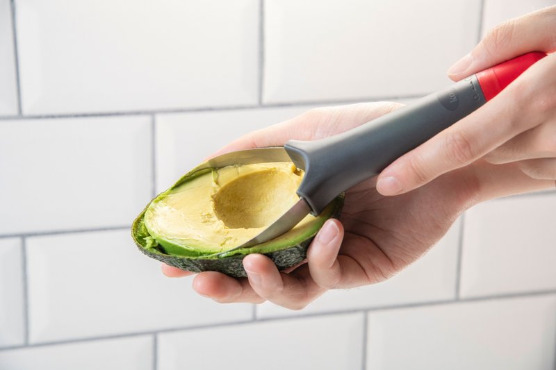 kool - 可调式牛油果及水果刮刀 - 厨房用具 - 不锈钢 