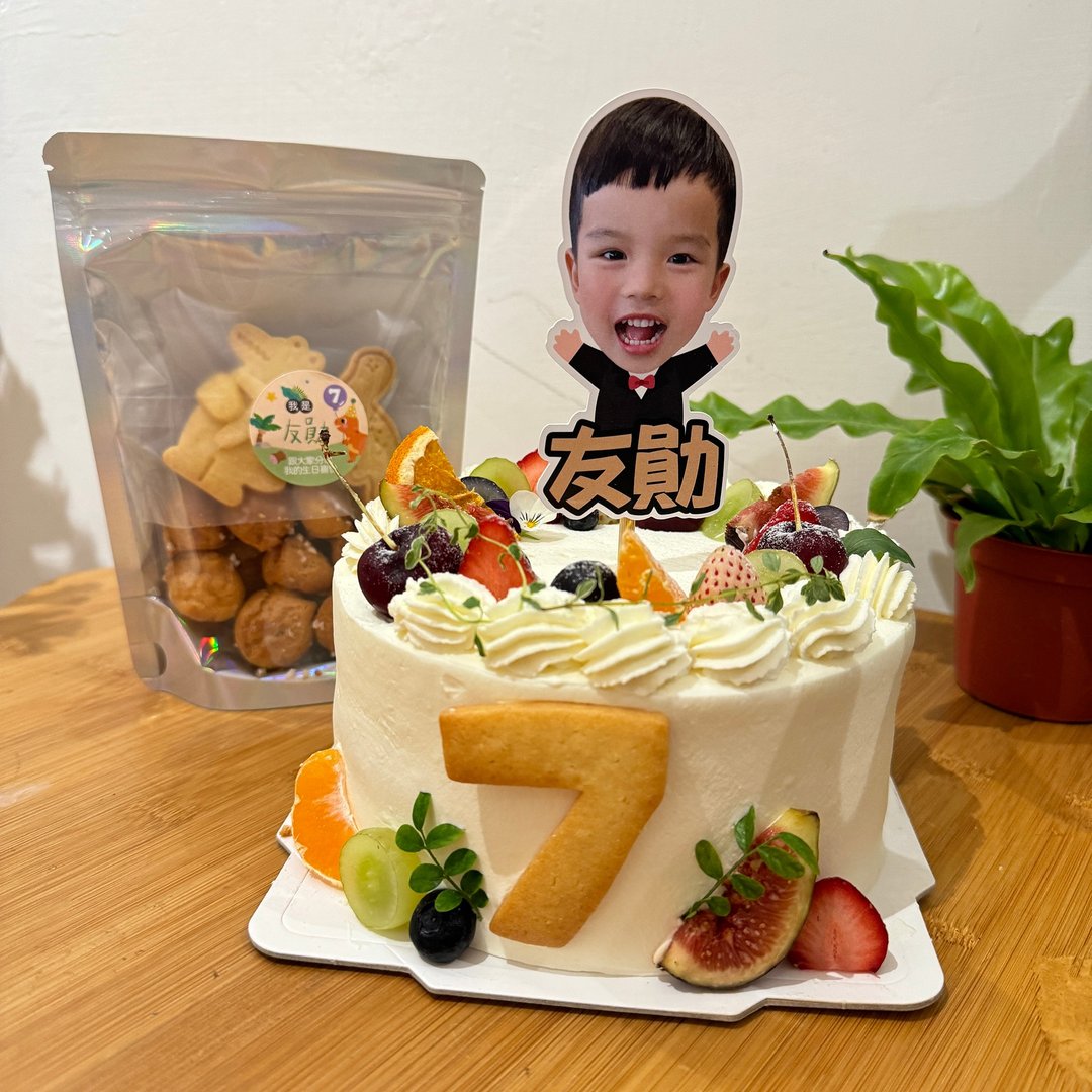 可爱照片生日插旗 礼服款 - 其他 - 纸 
