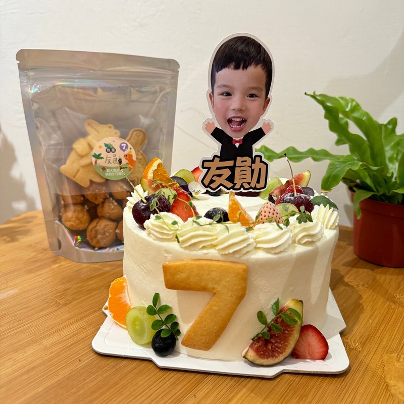 可爱照片生日插旗 礼服款 - 其他 - 纸 