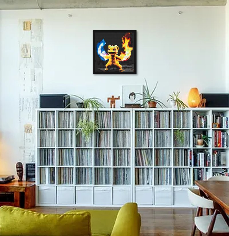 【定制 • 可爱图案】生日礼物 • 挂画  -  标准尺寸积木拼图 - 数码小物 - 塑料 银色