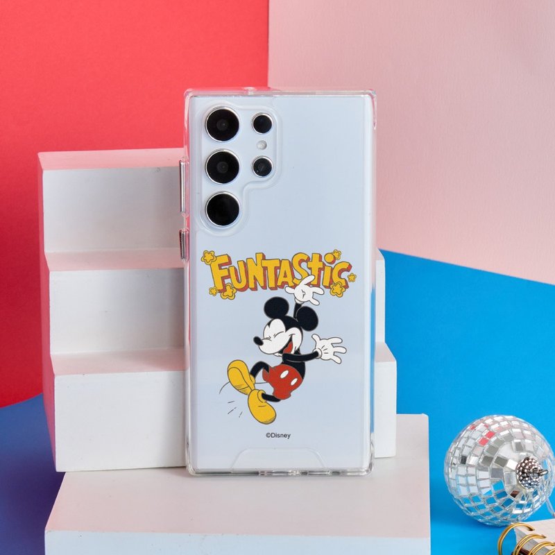 Disney经典复古欢乐防摔透明SAMSUNG手机壳 - 手机壳/手机套 - 塑料 多色