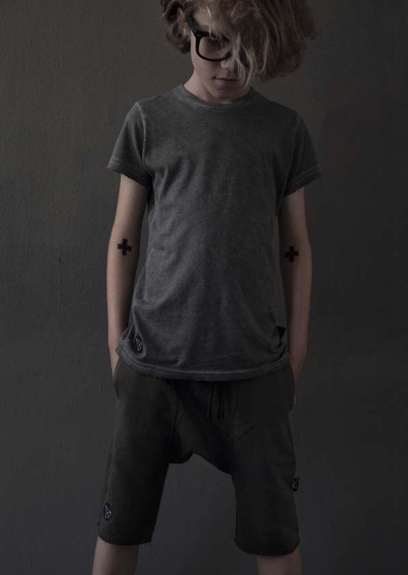 2016春夏 NUNUNU HAREM SHORT PANTS - 其他 - 纸 黑色