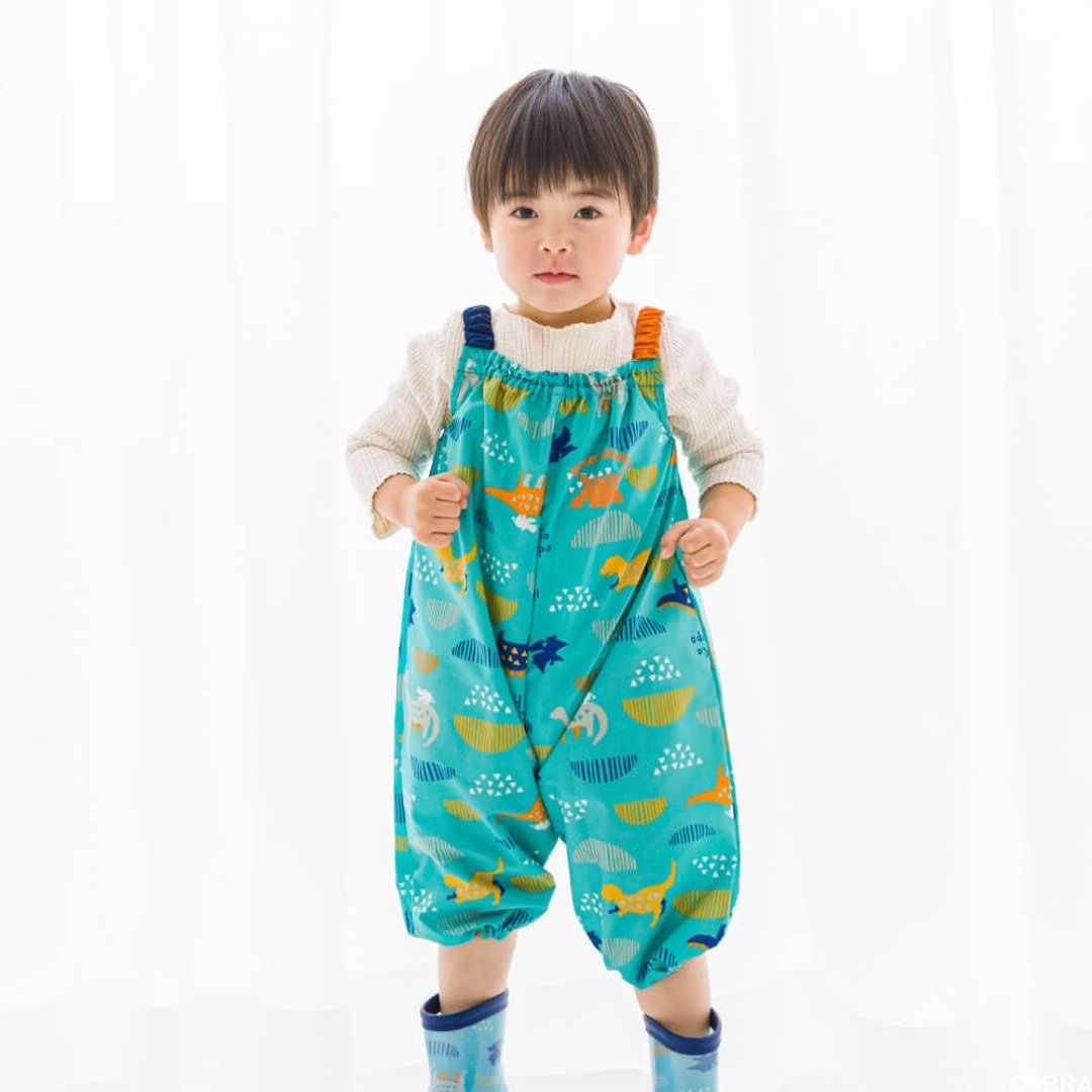 【kukka hippo】儿童防脏游戏衣 玩沙、才艺班、溜滑梯都方便 - 雨伞/雨衣 - 防水材质 多色