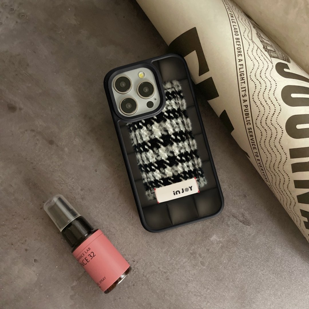 iPhone 17/16 手机壳∣嘿黑风格调 磨砂 MagSafe 磁吸防摔手机壳 - 手机壳/手机套 - 塑料 黑色
