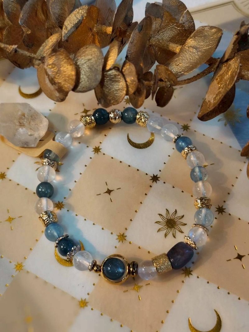 定制化水晶矿石手链  心静如初  平衡与洞察水晶手链 - 手链/手环 - 水晶 