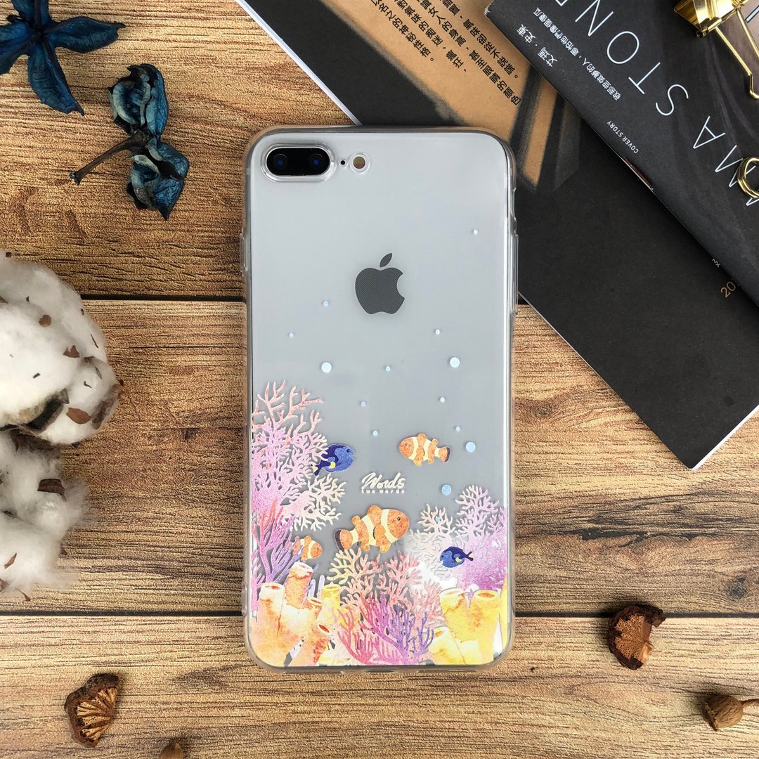 海洋世界 // 手机壳 // 磨砂软壳、透明软壳 // Phone Case - 手机壳/手机套 - 塑料 