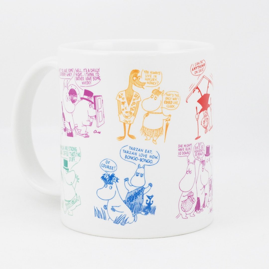 Moomin授权 - 马克杯【窃窃私语】 - 咖啡杯/马克杯 - 瓷 多色
