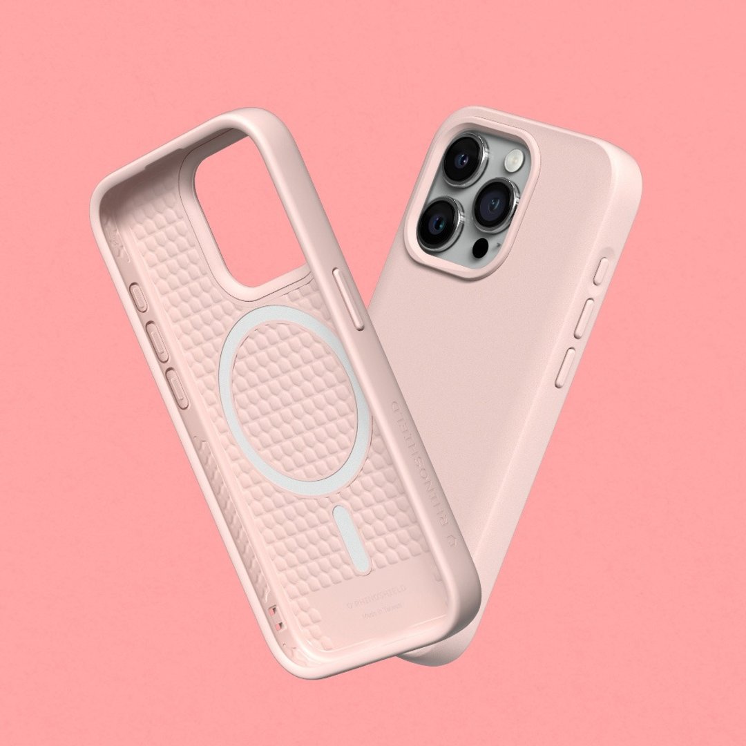 SolidSuit(MagSafe兼容)超强磁吸手机壳/樱花粉 for iPhone 系列 - 手机壳/手机套 - 塑料 粉红色