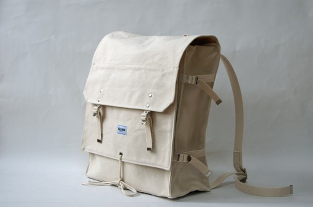 Backpack GORDON - 后背包/双肩包 - 棉 白色
