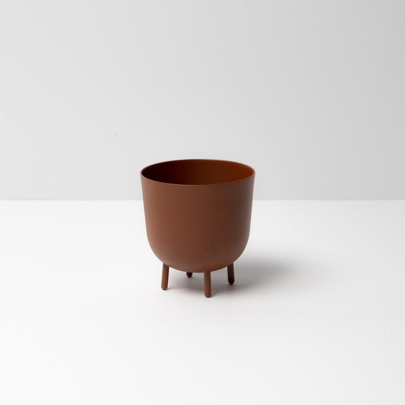 Pin Bowl 金属制 置物皿 (高) 赤土色 - 摆饰 - 其他金属 红色