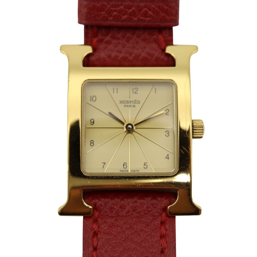 Hermès 手表 1.201 - 01071 - 女表 - 24k 金 金色