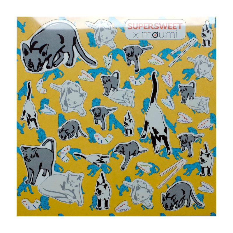 老虎贴纸 - 贴纸 - 塑料 白色