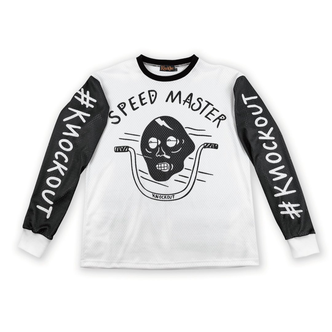 【Knockout】Speed master 复古车衣 复古车 摩托车 网眼 透气 - 男装上衣/T 恤 - 聚酯纤维 