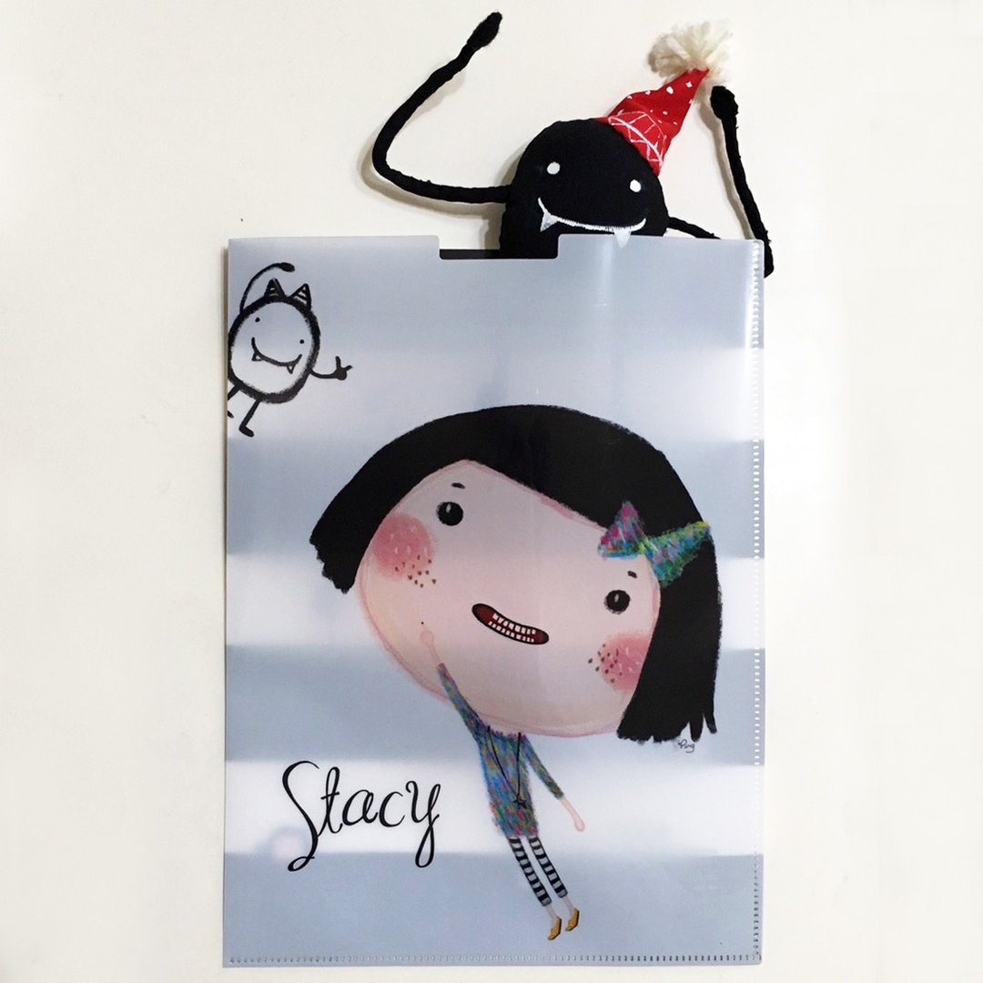 Stacy 文件夹(HUA-0023) - 文件夹/资料夹 - 塑料 黑色