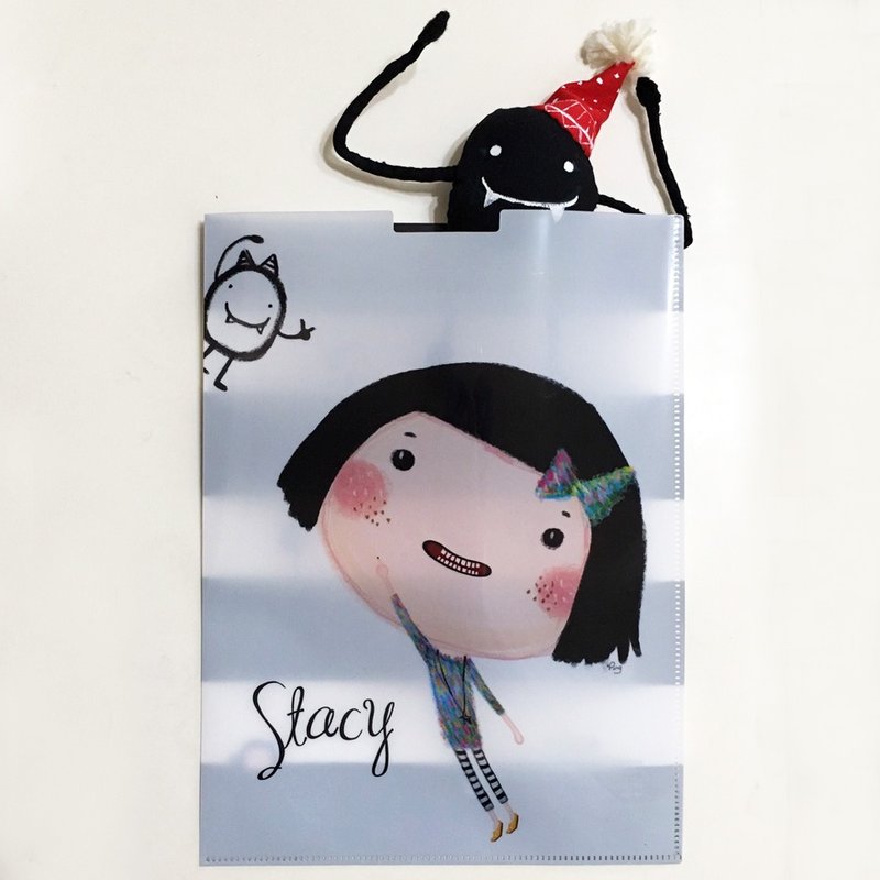 Stacy 文件夹(HUA-0023) - 文件夹/资料夹 - 塑料 黑色