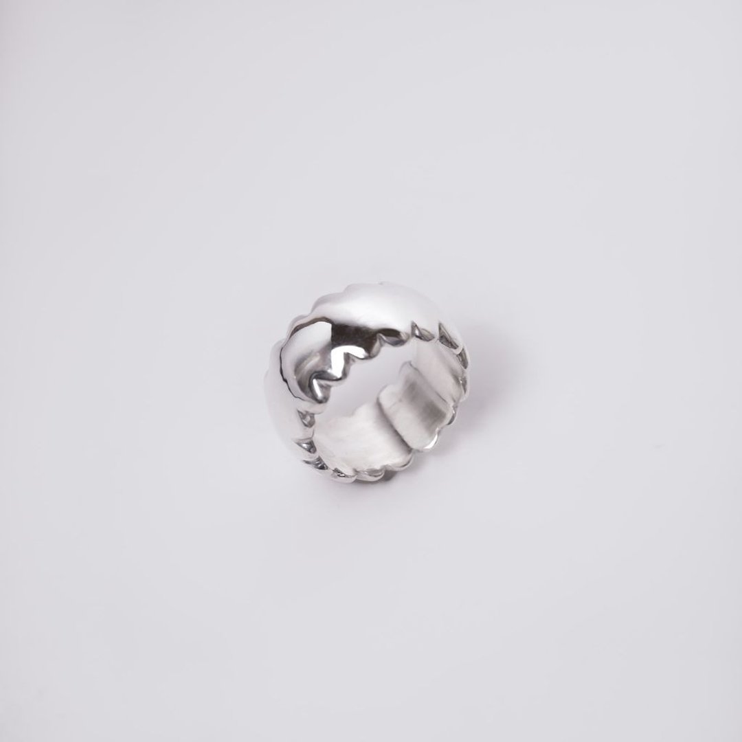 古典花瓣 | Classical lace ring - 戒指 - 纯银 