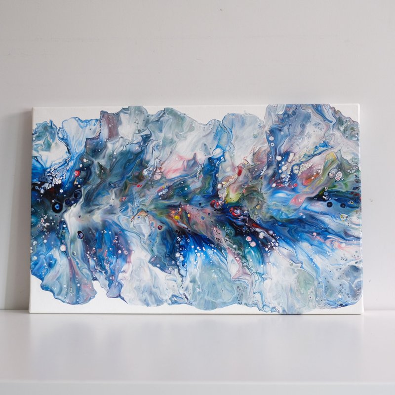 裙摆摇摇系列 - 海报/装饰画/版画 - 颜料 