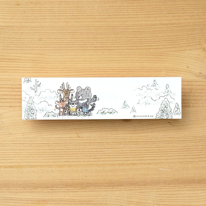 在地好朋友书签 - 卡片/明信片 - 纸 