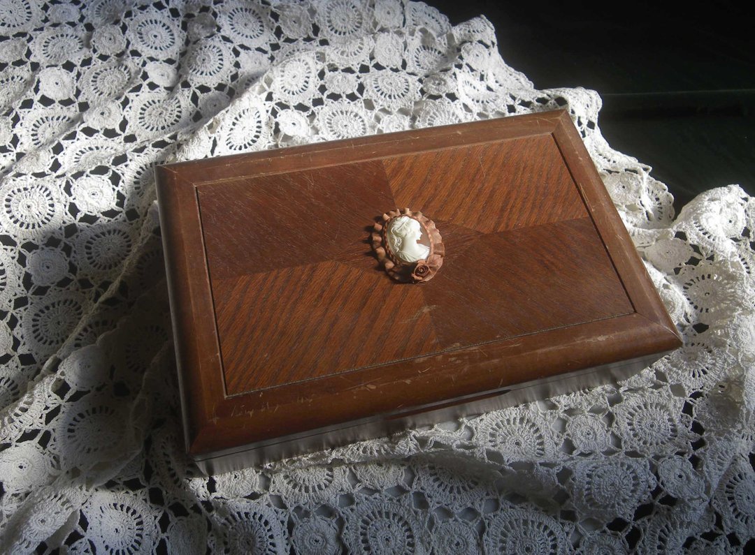 【老时光 OLD-TIME】早期台湾制珠宝盒 - 收纳用品 - 其他材质 