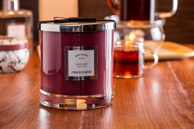 英伦蜡烛 FIRED EARTH系列 皇家红茶 2蕊大罐蜡烛 - 蜡烛/烛台 - 蜡 