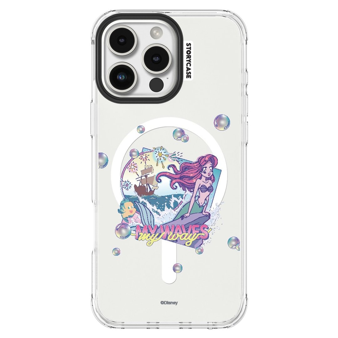 公主与反派 迎风踏浪 iPhone 16 手机壳 磁吸防撞保护壳 Magsafe - 手机壳/手机套 - 其他材质 