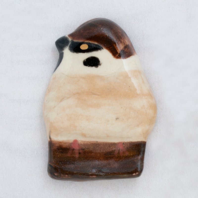 麻雀筷架 - 筷子/筷架 - 陶 