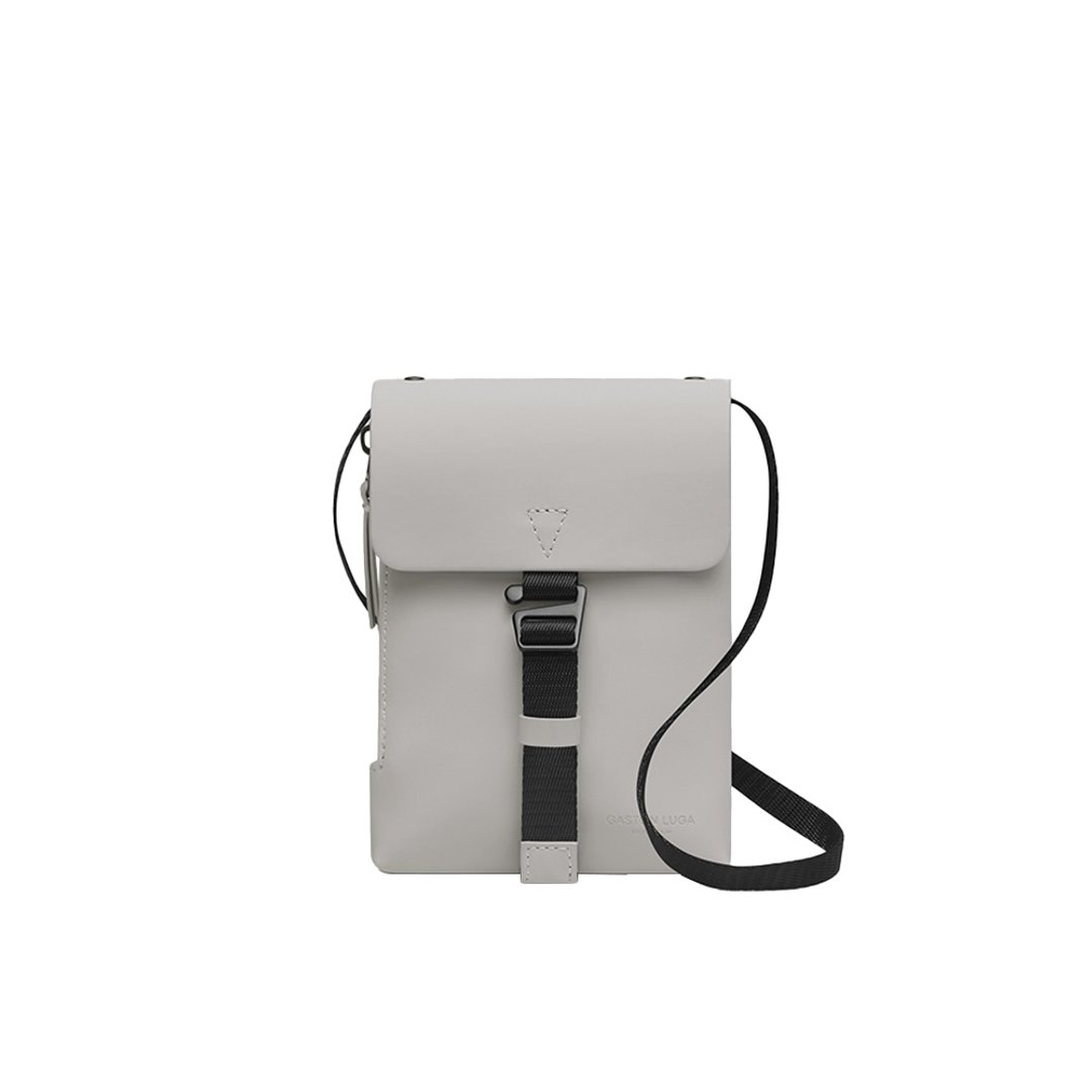 Gaston Luga Splash mini Crossbody 斜背包 - 【灰褐色】 - 侧背包/斜挎包 - 其他材质 灰色