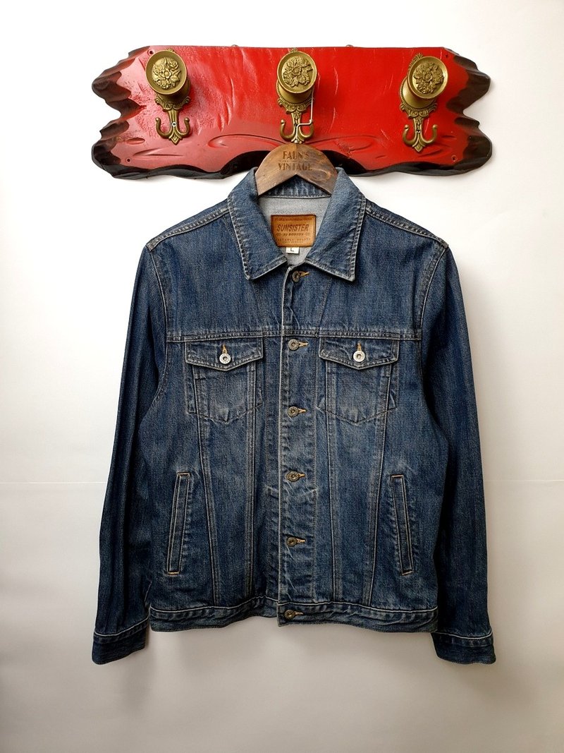 小龟葛葛-BOBSON SUNSISTER 经典重磅丹宁外套 - 男装外套 - 棉．麻 