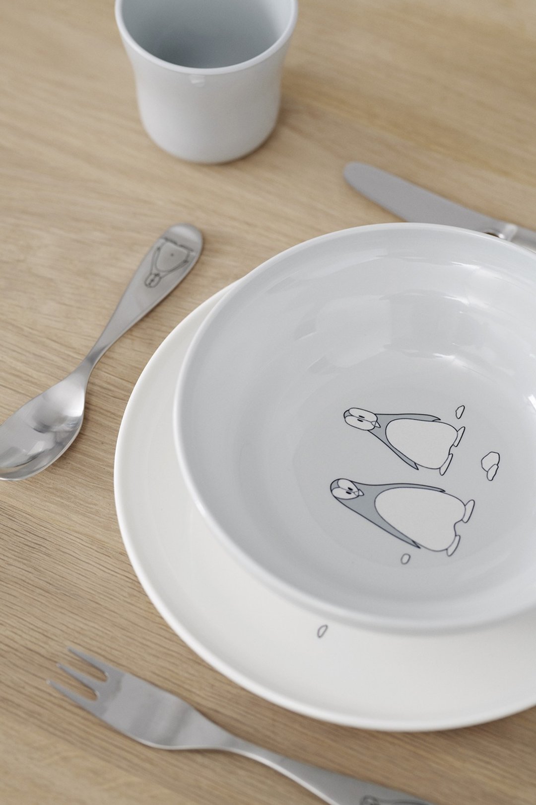 【Stelton】Pingo 儿童刀叉匙三件组 - 餐刀/叉/匙组合 - 不锈钢 