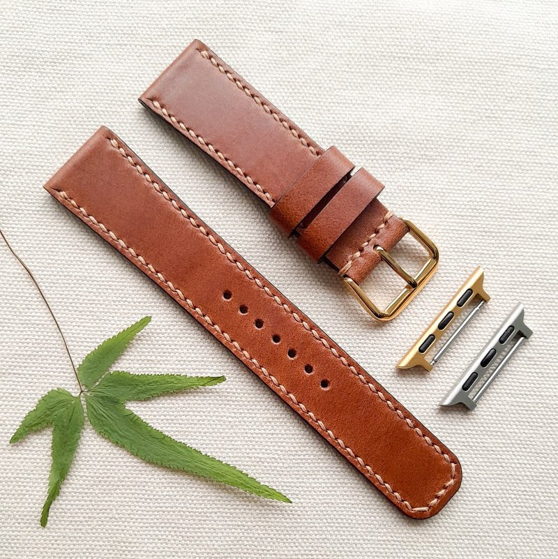 【apple watch表带订制】高质感皮革手工制作 - 表带 - 真皮 