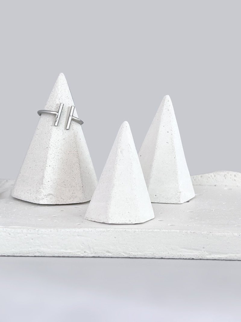 参山柒戒台-简约风布置 - 摆饰 - 水泥 白色