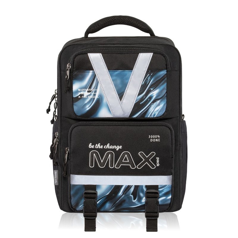 MAX灵感系列 超轻量护脊书包Pro 2S-银河星辰 可折叠版 笔电可 - 后背包/双肩包 - 防水材质 黑色
