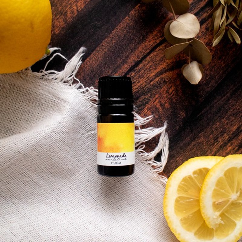 night time amulet oil【Lemonade】柠檬水中的夜间油 - 香薰/精油/线香 - 精油 黄色