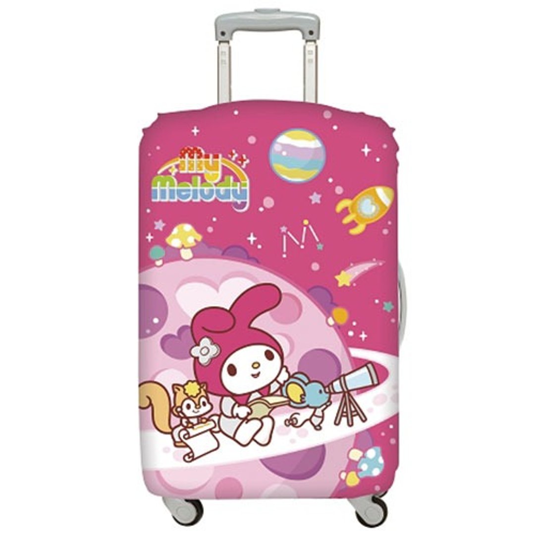 LOQI 行李箱外套│美乐蒂 太空L号 - 行李箱/行李箱保护套 - 其他材质 粉红色