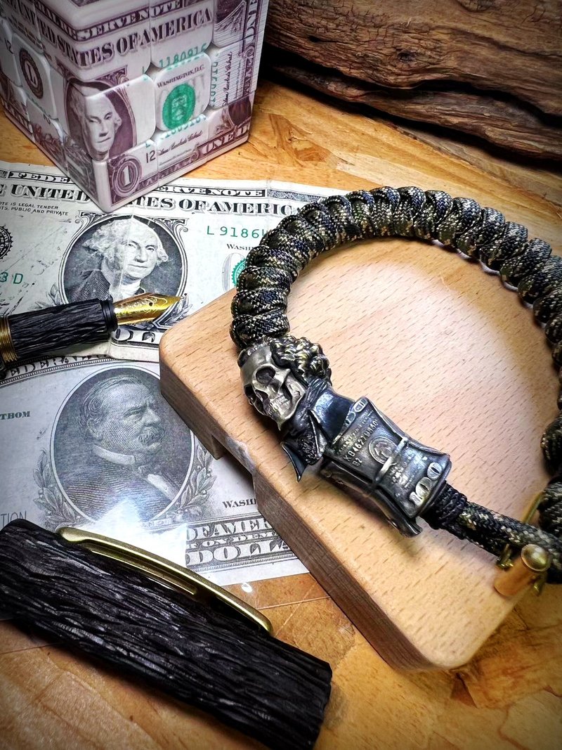 STRING MAN伞绳士-【定制化】伞绳手环-商业间谍 - 手链/手环 - 铜/黄铜 