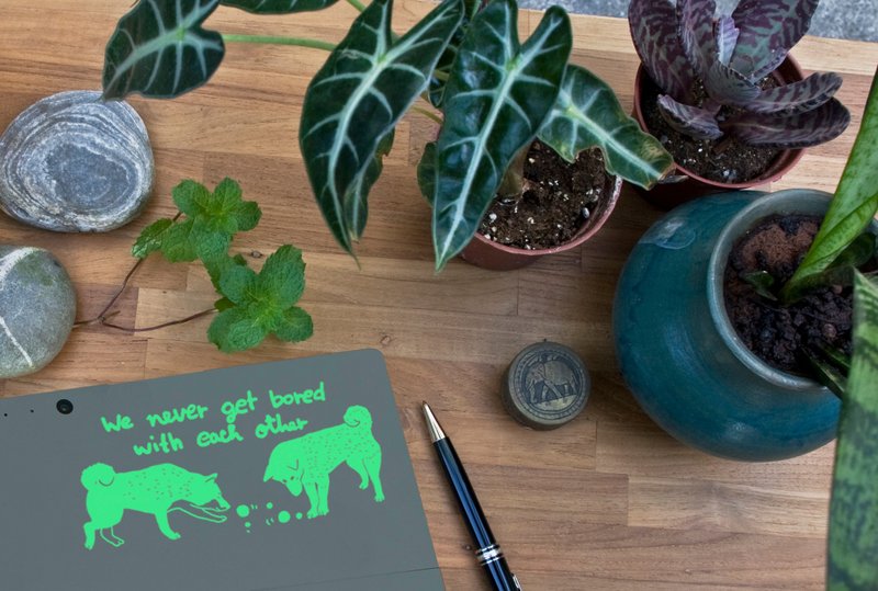 Small Talk 静电贴-长（3入） - 平板/电脑保护壳 - 塑料 