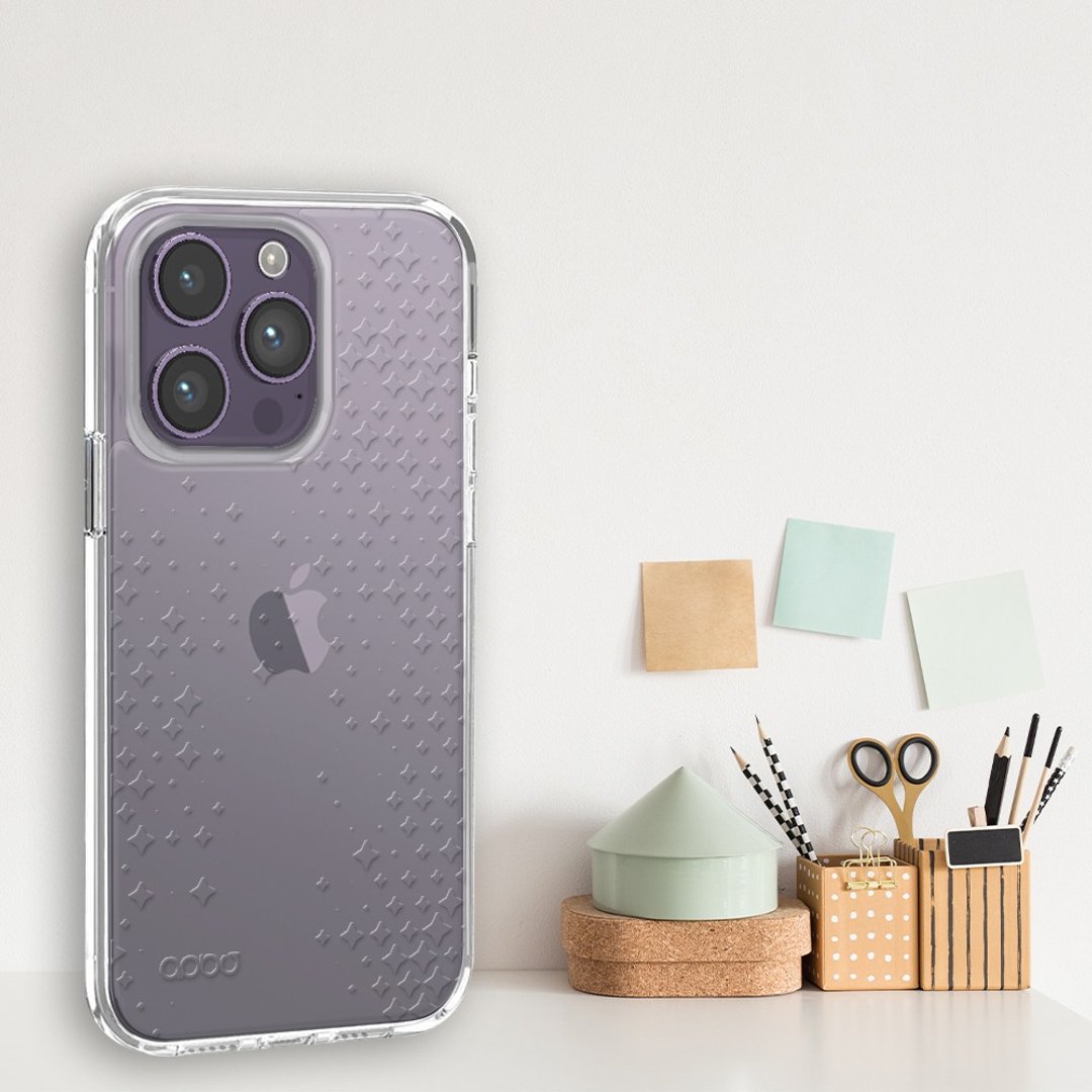 iPhone 14全系列 浮雕感轻薄军规防摔手机壳-闪烁 - 手机壳/手机套 - 其他材质 多色