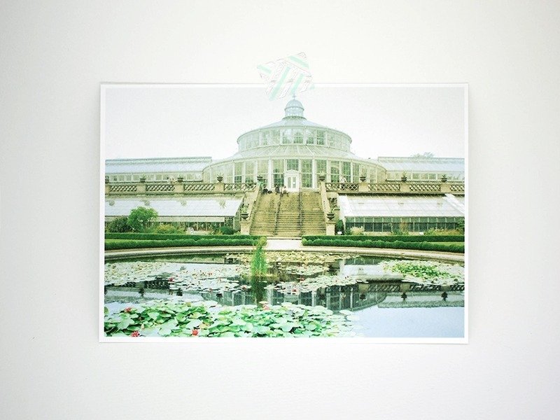 摄影明信片 | 植物园温室-哥本哈根-丹麦 - 城市小旅行 - 卡片/明信片 - 纸 多色