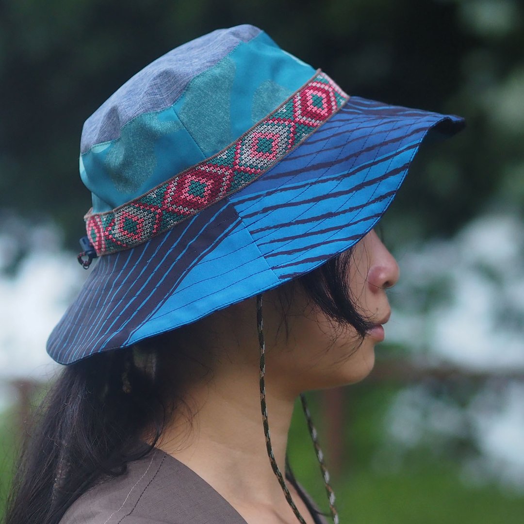 登山帽 Scrap Bucket Hat | 香港手造 - 帽子 - 聚酯纤维 