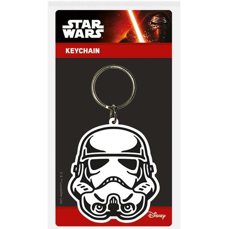 【星际大战】Star Wars - 帝国风暴兵 Storm Trooper 进口钥匙圈 - 钥匙链/钥匙包 - 其他材质 多色
