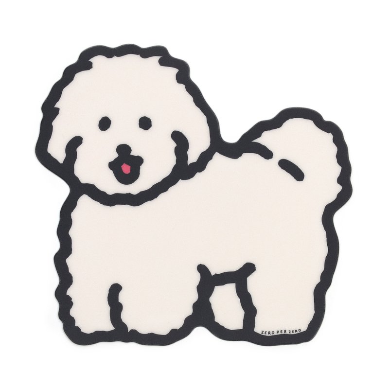 鼠标垫 蓬蓬狗 - 鼠标垫 - 树脂 