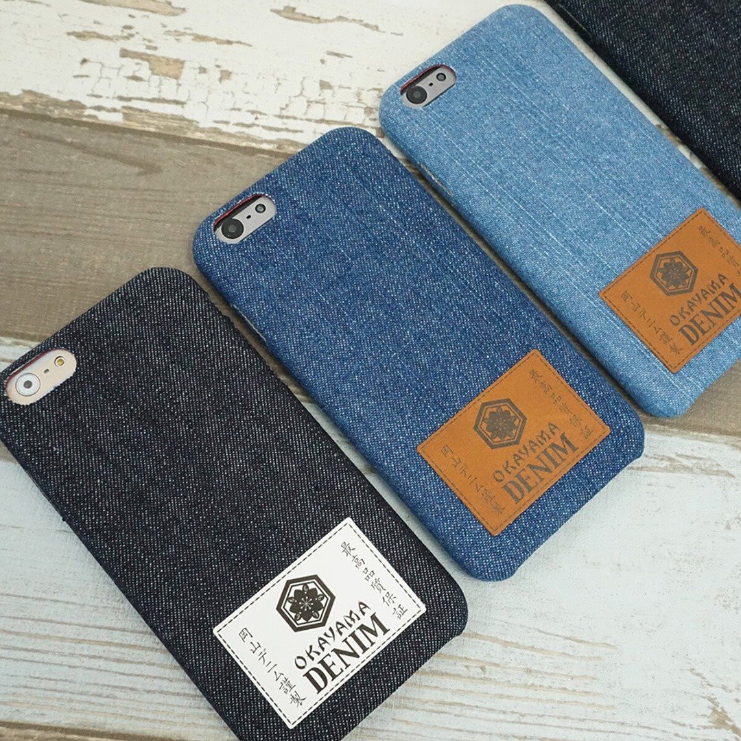 Multi-model compatible smartphone case [Okayama Denim] Mother's Day BC07K - 手机壳/手机套 - 其他材质 蓝色