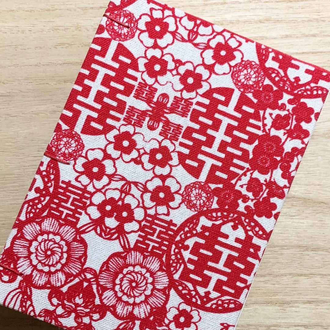 剪纸之美 喜 - 2025 无时效 A6 手缝手帐本 - 笔记本/手帐 - 纸 
