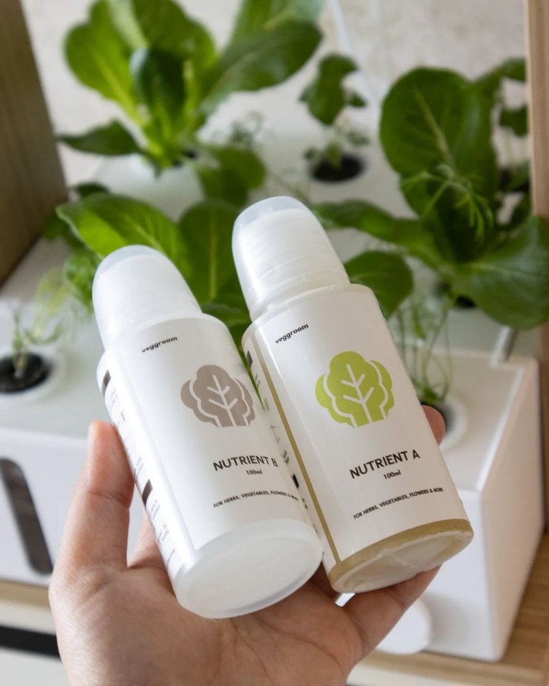 Veggroom 水耕营养液 A 和 B 100 ml - 植栽/盆栽 - 其他材质 白色