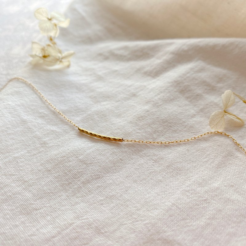 金线-黄铜手链 - 手链/手环 - 铜/黄铜 金色