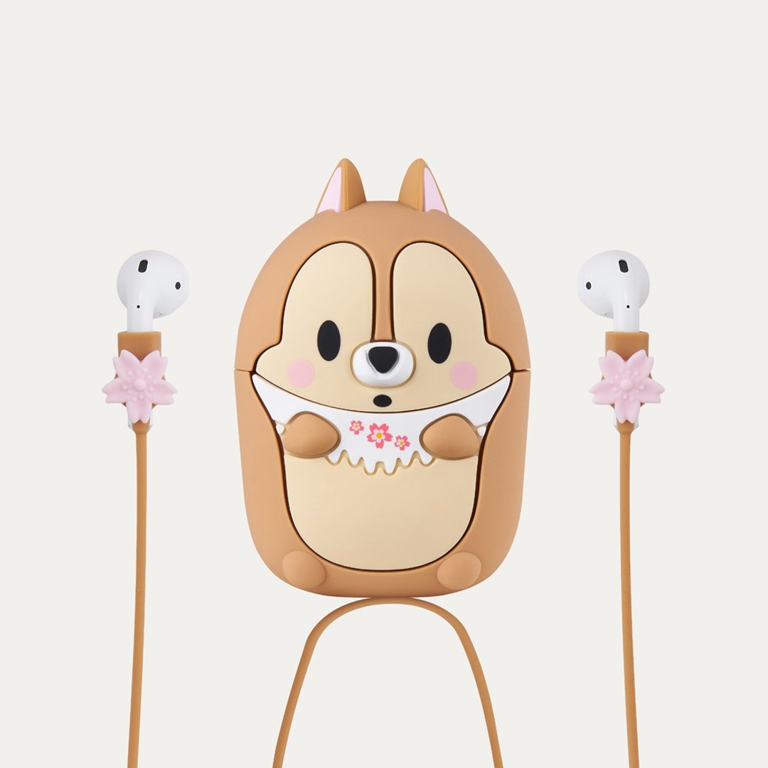 【除旧布新】【圣诞节】奇奇系列无线耳机造型保护套 for Airpods - 数码小物 - 硅胶 