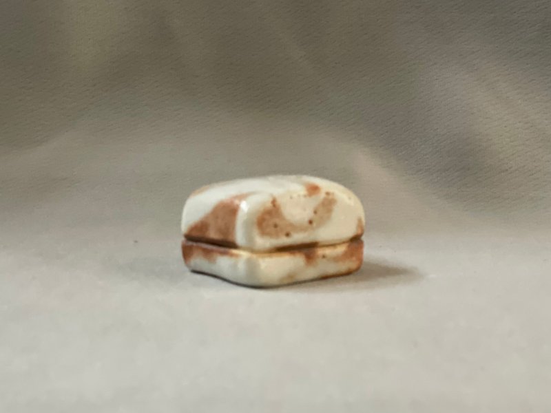 Incense gou Shino - 香薰/精油/线香 - 陶 白色