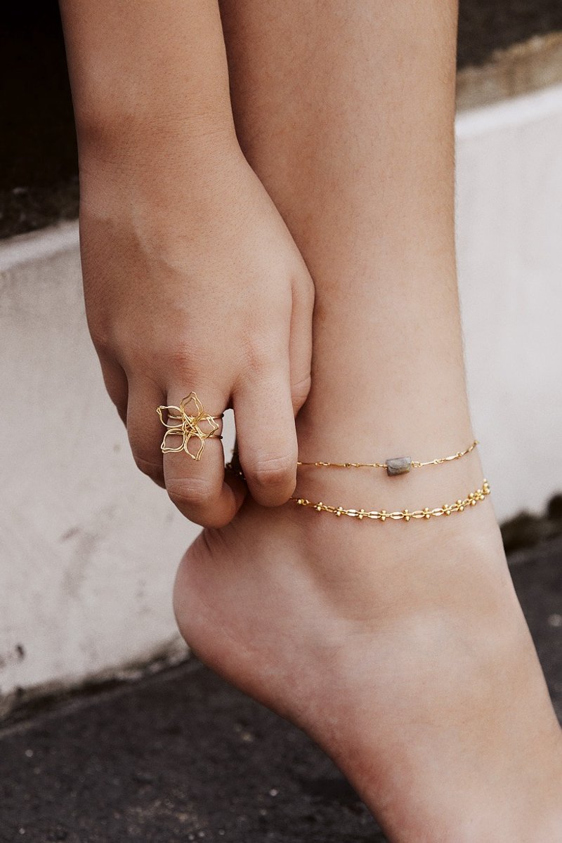 Pree Anklet - 脚链/脚环 - 其他材质 黑色