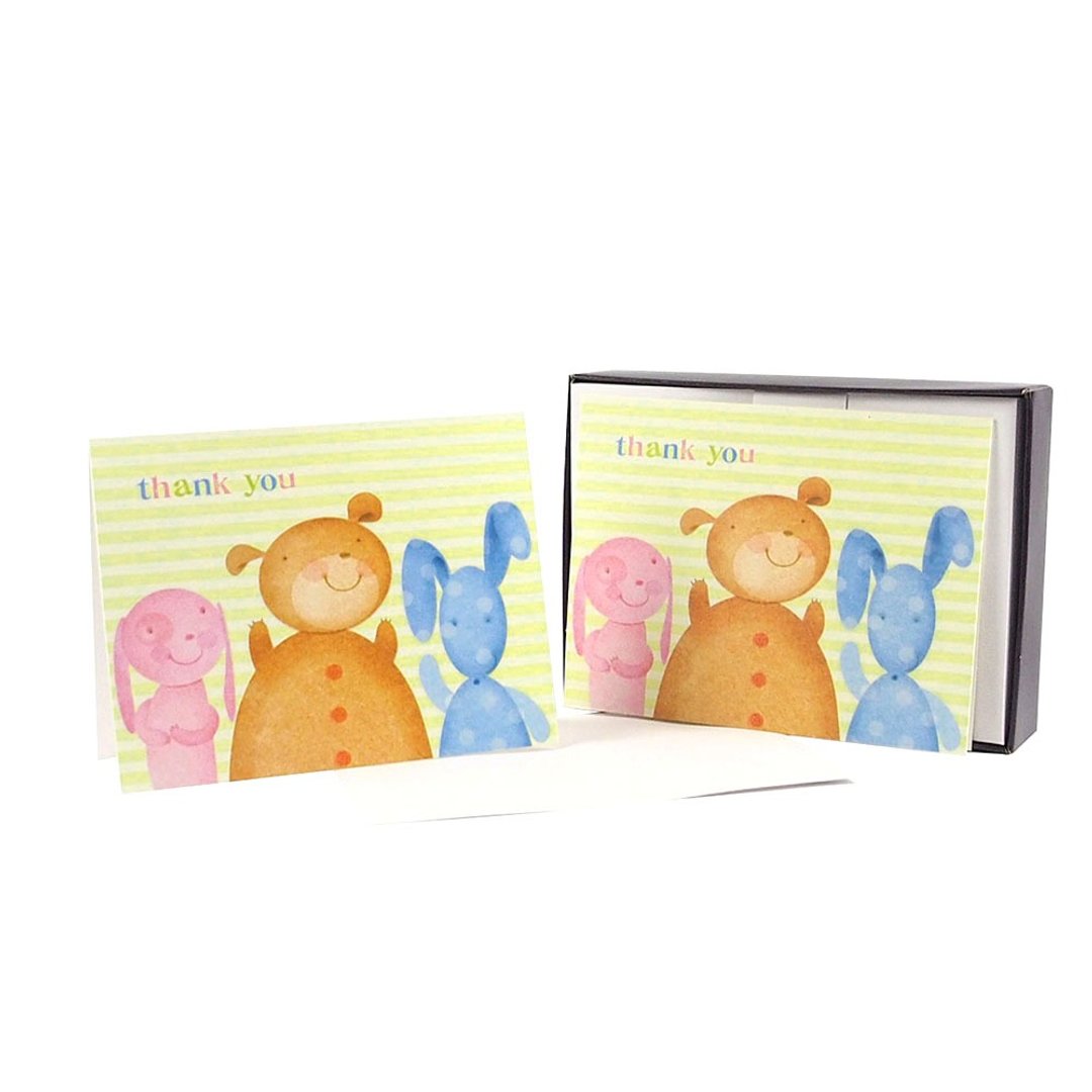 盒卡-动物们20入【Hallmark-卡片 无限感谢/多用途】 - 卡片/明信片 - 纸 多色